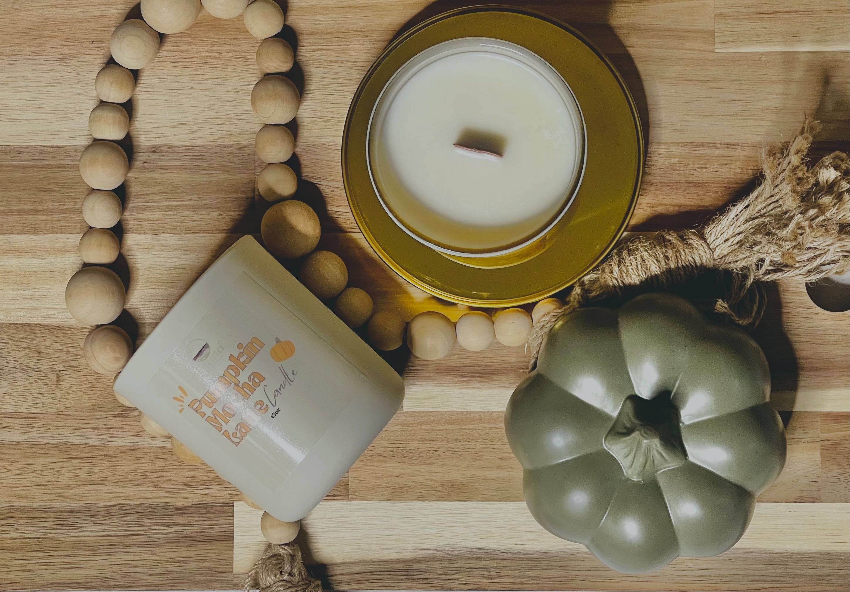PUMPKIN MOCHA LATTE CANDLE
